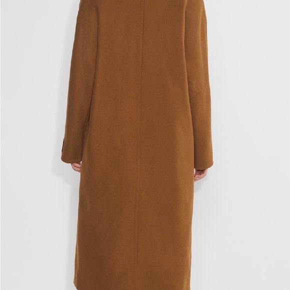 Babaton / Aritzia - Rich Camel Double-Breasted Wool The Slouch Coat in Medium - Picture 3 of 4